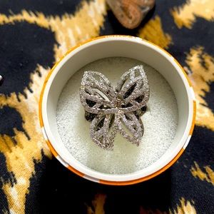 Ladies butterfly ring